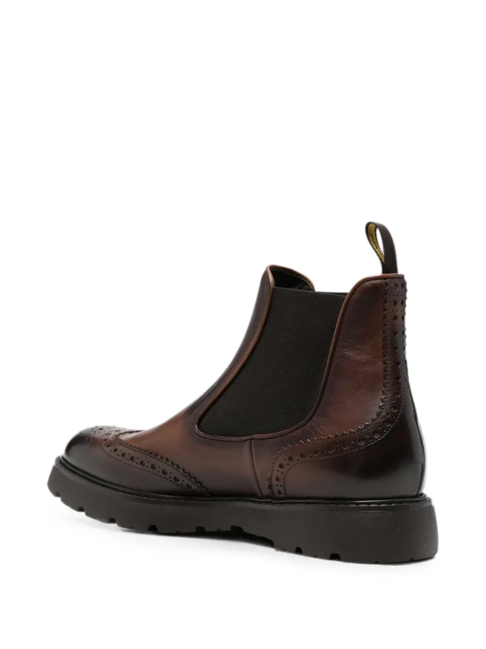 Doucal's leather boots Bruin