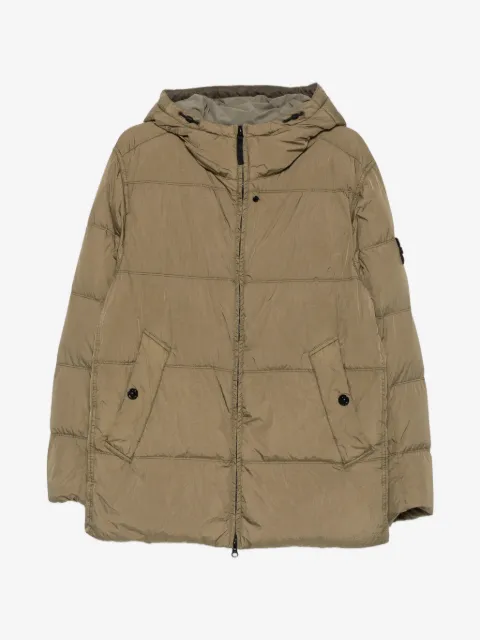 Stone Island Gefütterte Kapuzenjacke