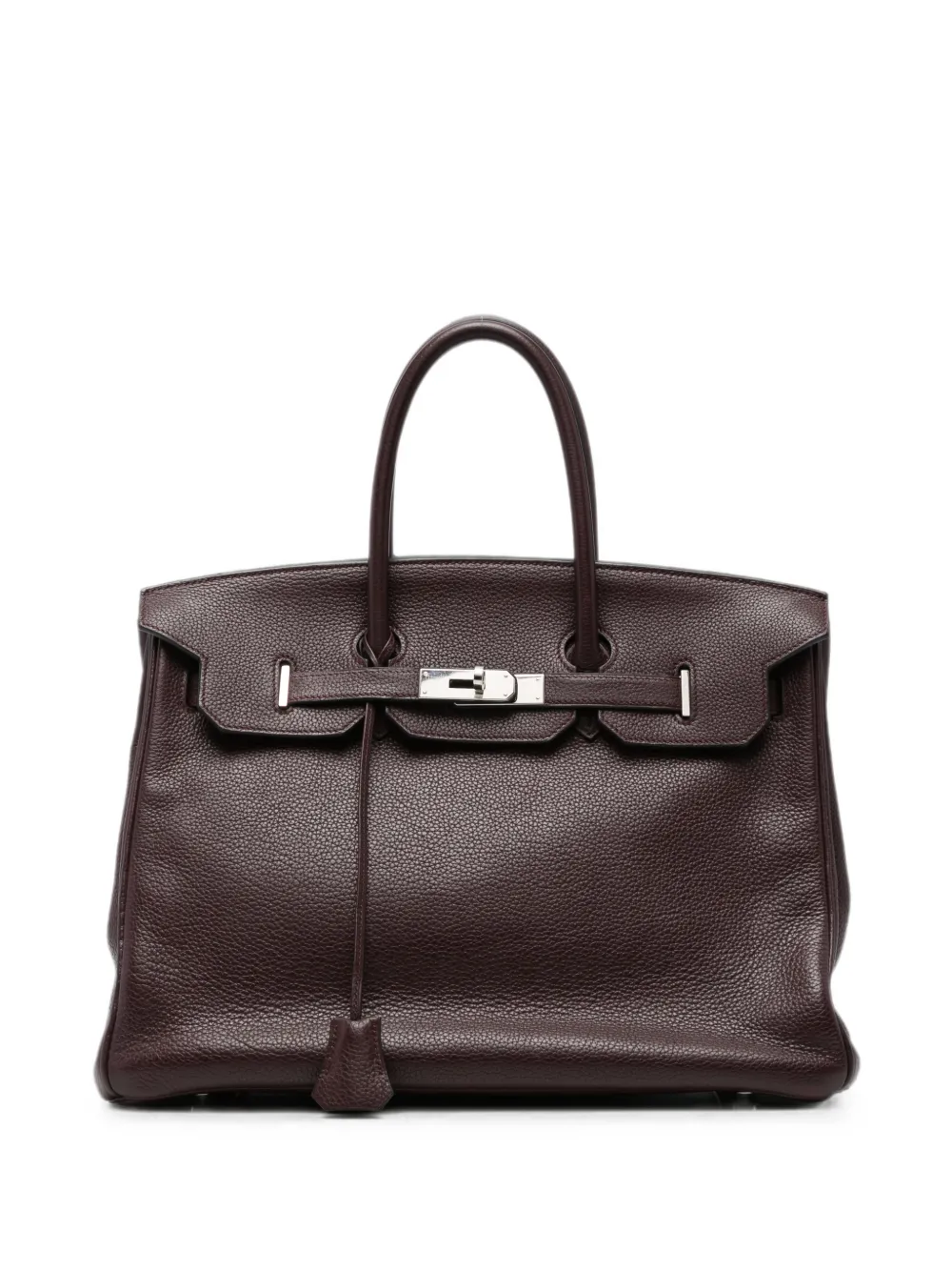 Hermès Pre-Owned 2009 Birkin leather tote bag - Rot