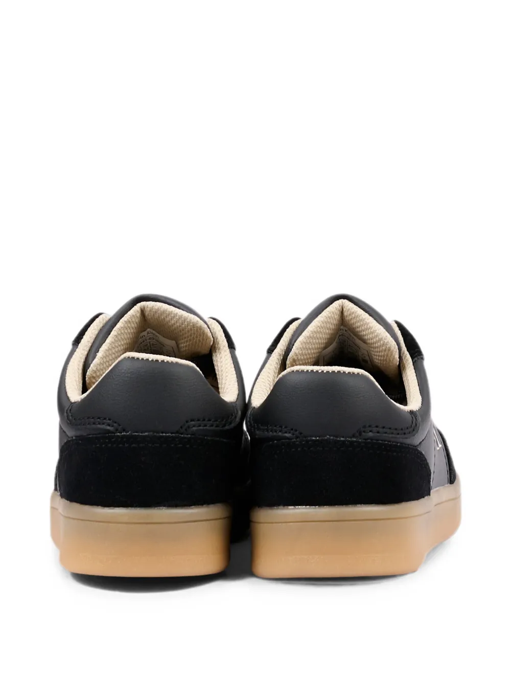 Calvin Klein Kids logo-print panelled sneakers Zwart