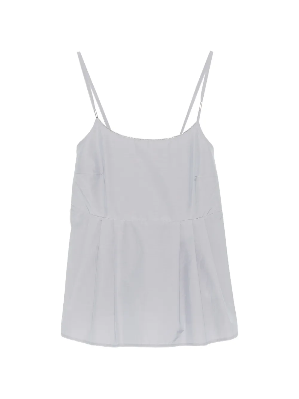 Peserico pleated top - Grigio