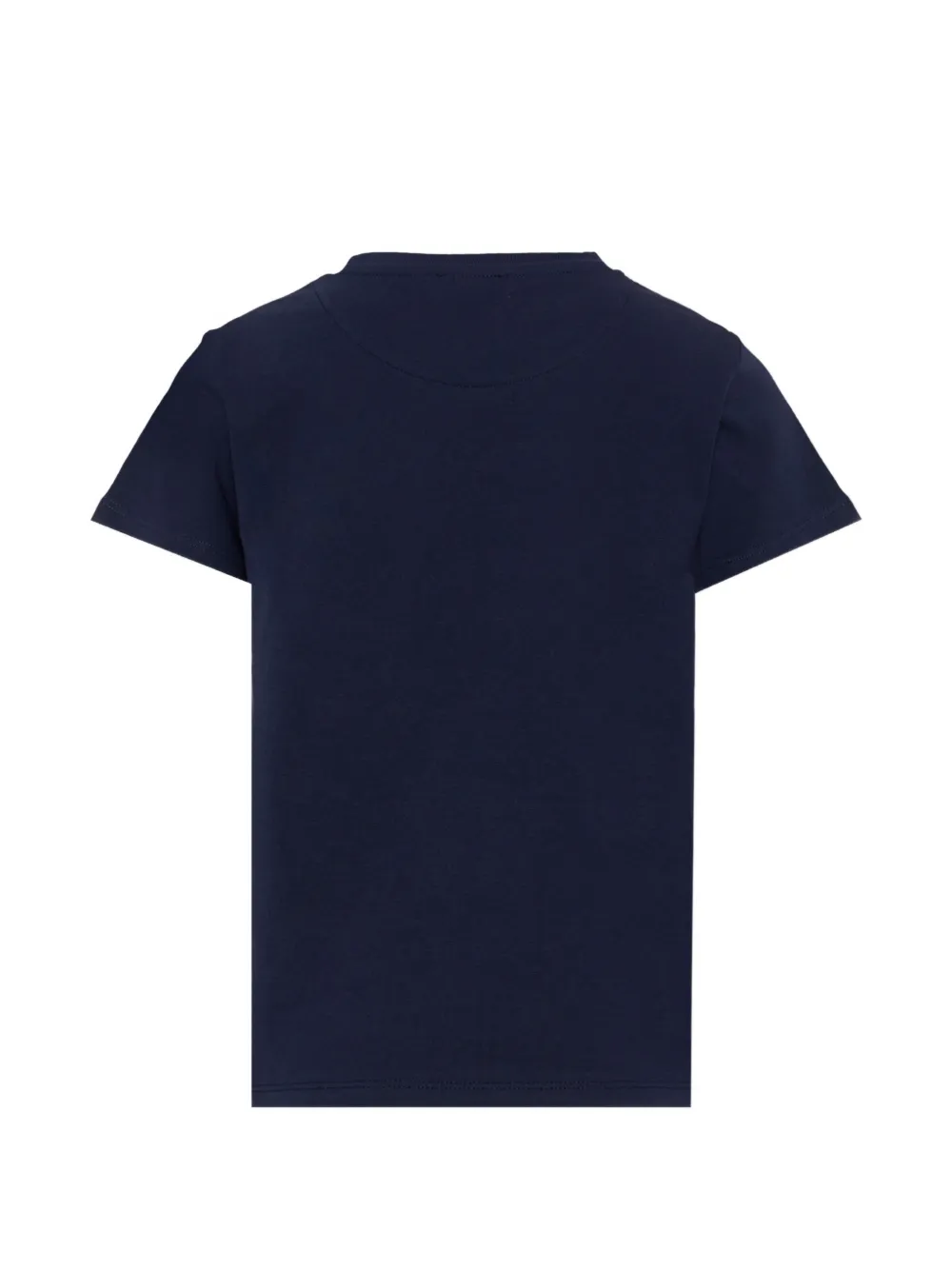TRUSSARDI JUNIOR logo-print short-sleeve T-shirt Blauw