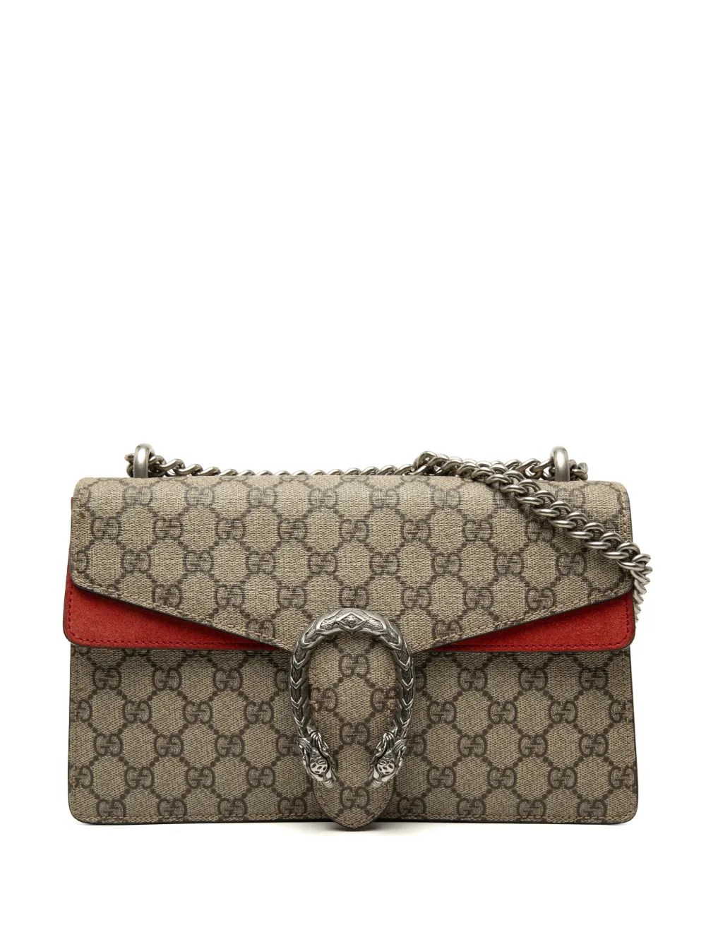 Gucci Pre-Owned Borsa a spalla Dionysus media in tessuto GG Supreme 2016-2026 - Toni neutri