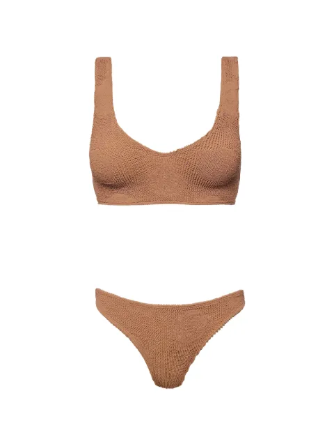 SOFIA ERHAN Aria crinkle-effect bikini set