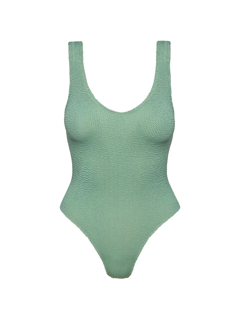 SOFIA ERHAN Mara crinkle swimsuit - Verde