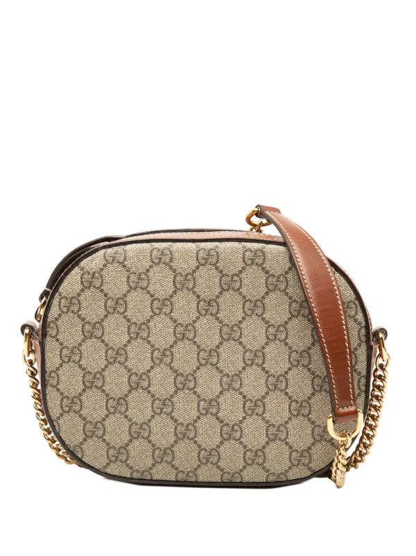 Gucci Pre-Owned 2016-2026 ミニ GGスプリーム チェーン ショルダー 