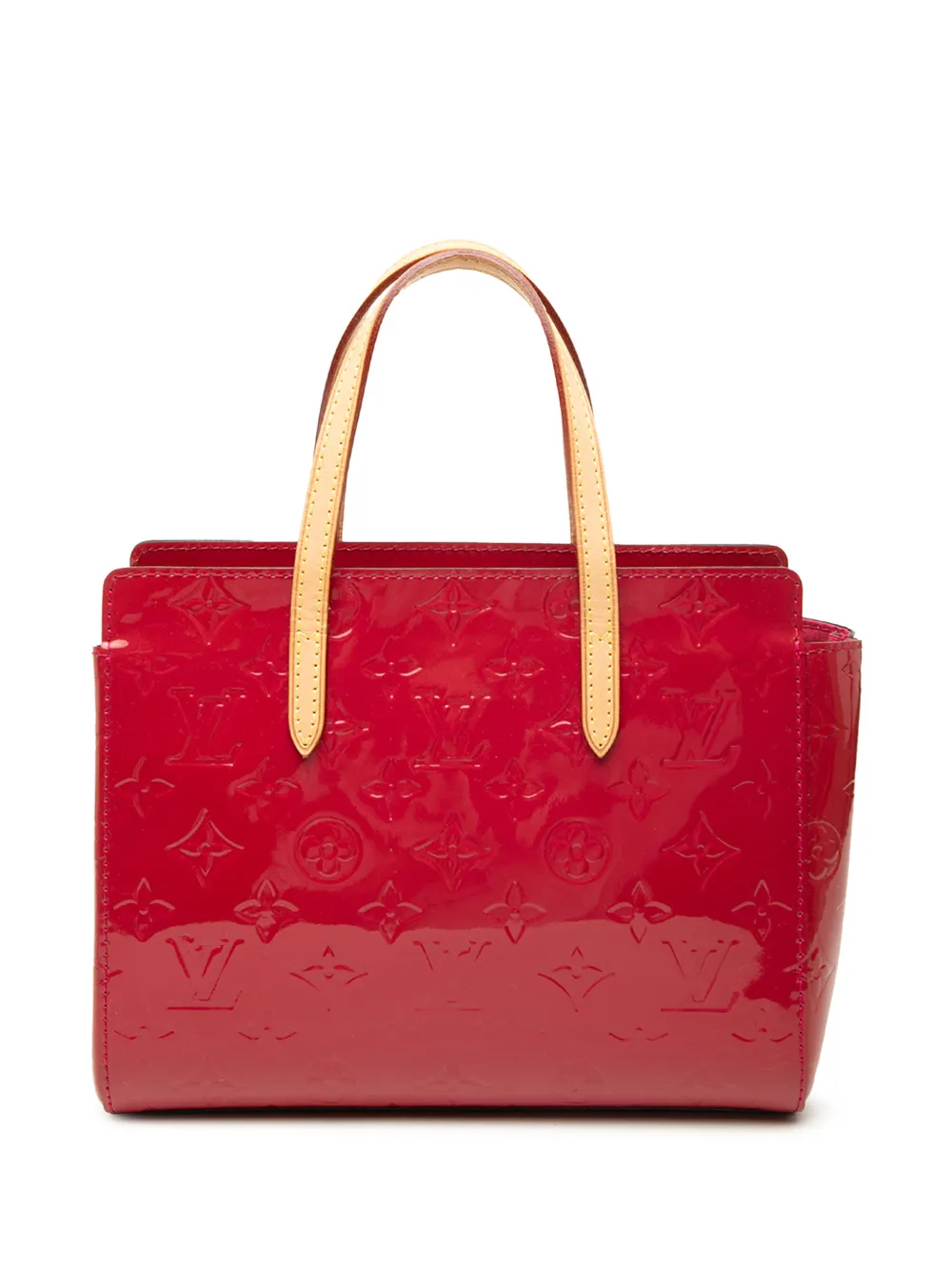 Louis Vuitton Pre-Owned Borsa a mano Catalina BB in pelle Vernis con monogramma 2013 - Rosso