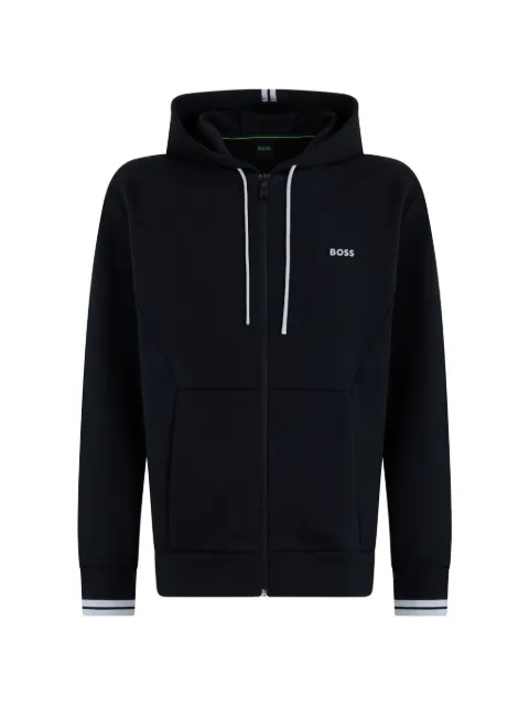 BOSS sudadera con capucha y logo