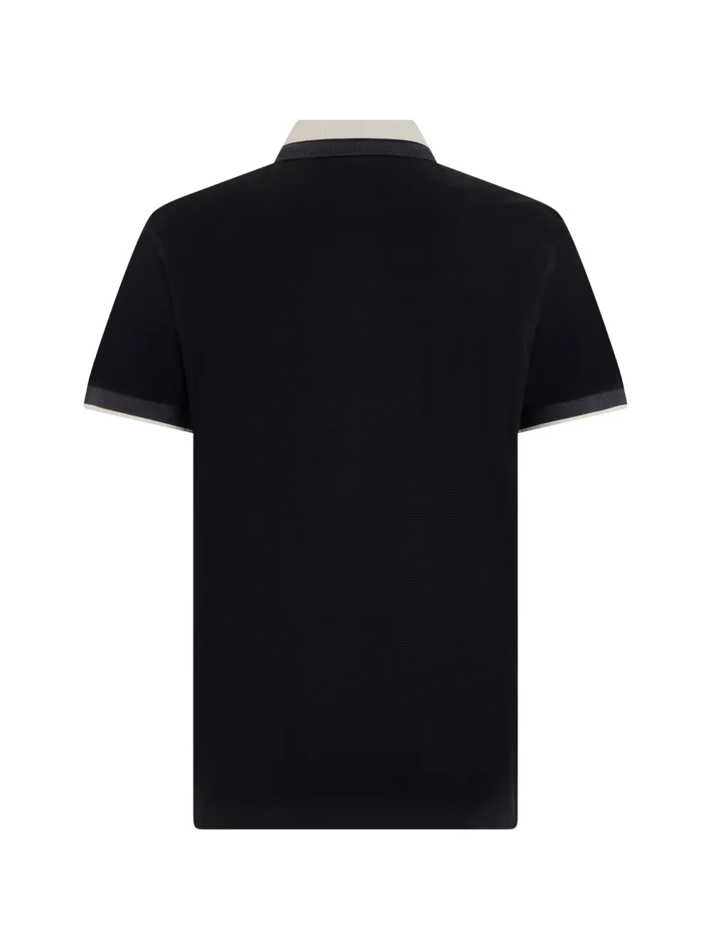 BOSS Poloshirt met logopatch Zwart