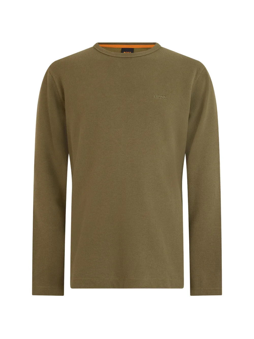 BOSS long-sleeve T-shirt - Grün