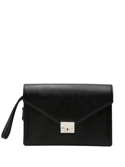 Burberry Pre-Owned 2000-2017 Leather Envelope clutch bag