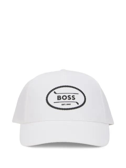 BOSS logo-patch cap