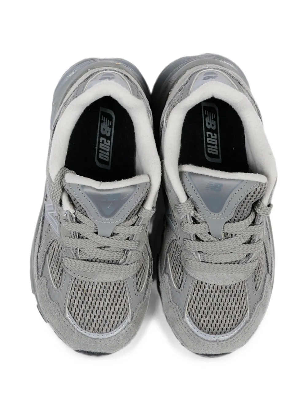 New Balance Kids 2010 panelled mesh-trim sneakers Grijs