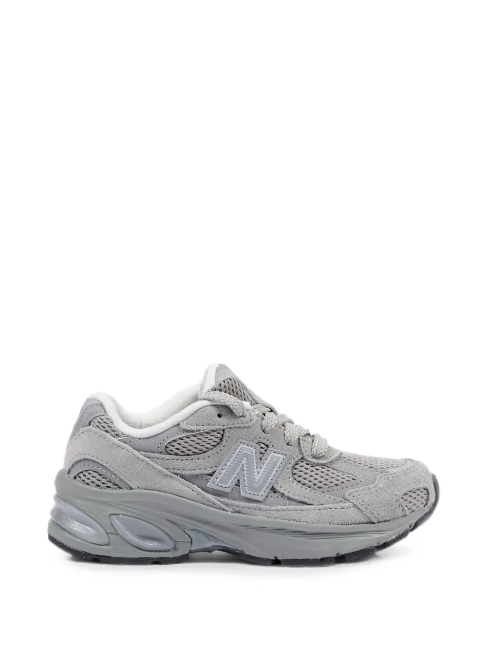 New Balance Kids 2010 panelled mesh-trim sneakers Grijs