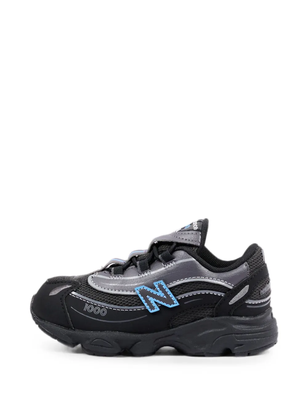 New Balance Kids 1000 panelled sneakers Zwart