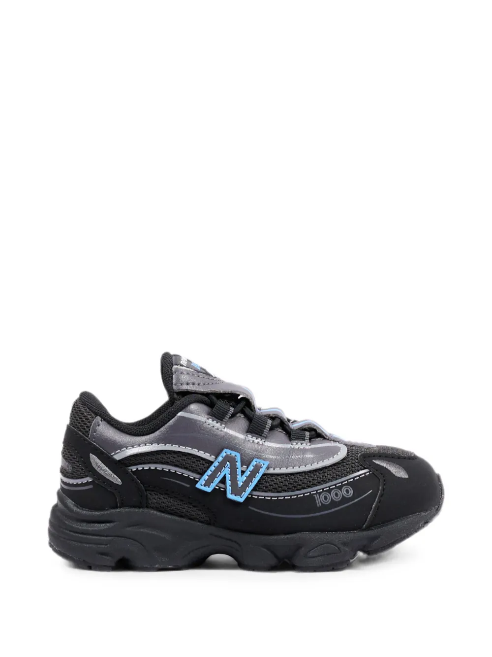 New Balance Kids 1000 panelled sneakers Zwart