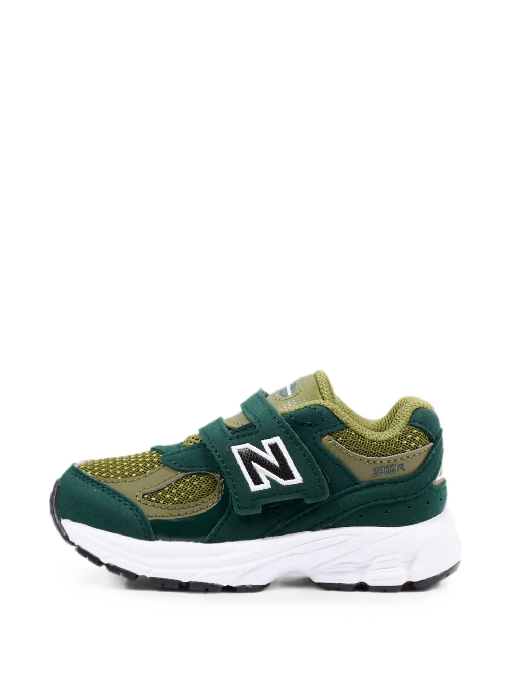 New Balance Kids 2002 touch-strap sneakers Groen