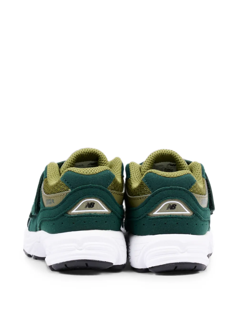 New Balance Kids 2002 touch-strap sneakers Groen
