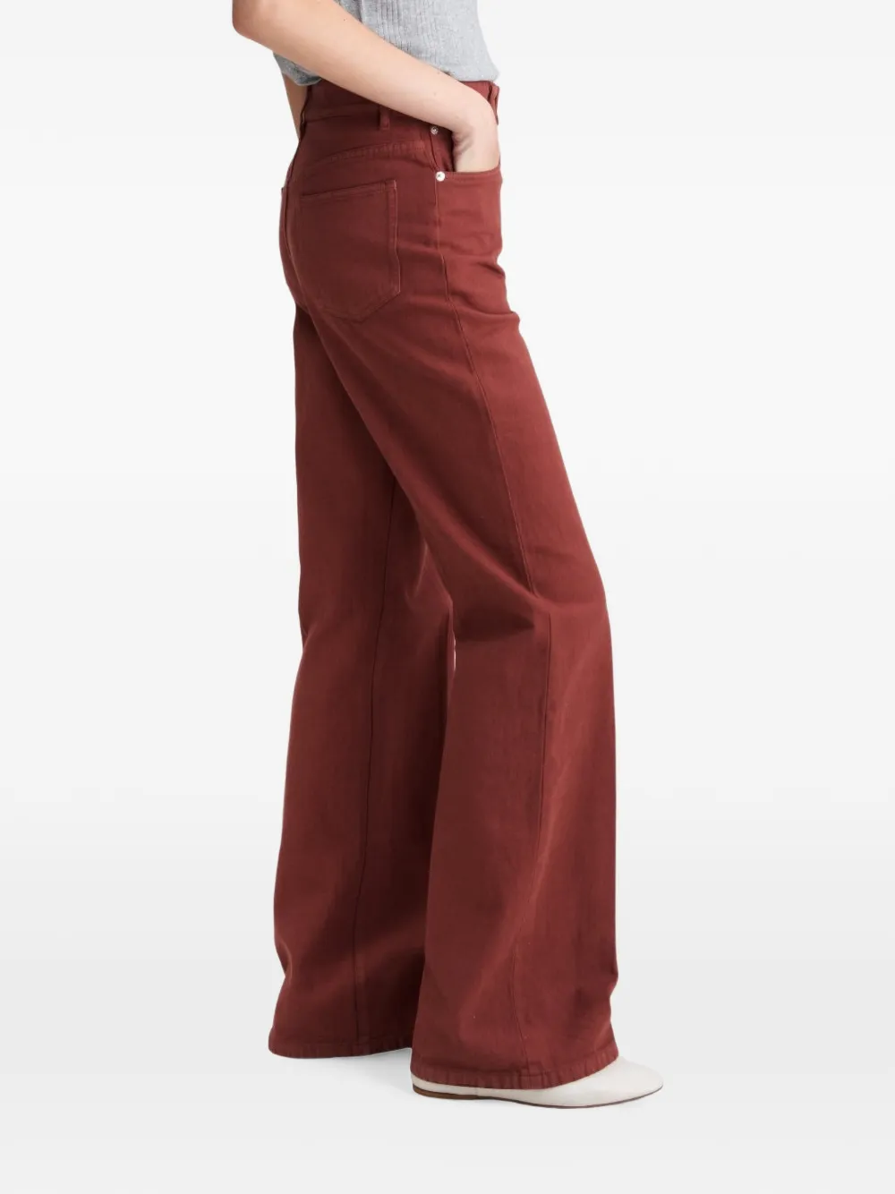 A.P.C. Domino jeans Rood