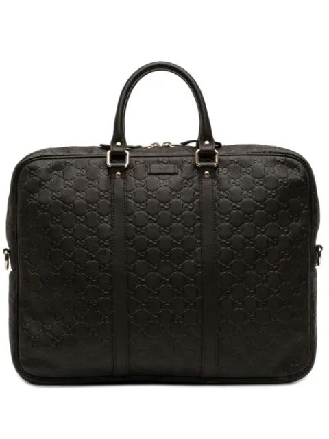 Gucci Pre-Owned 2000-2015 Guccissima business bag