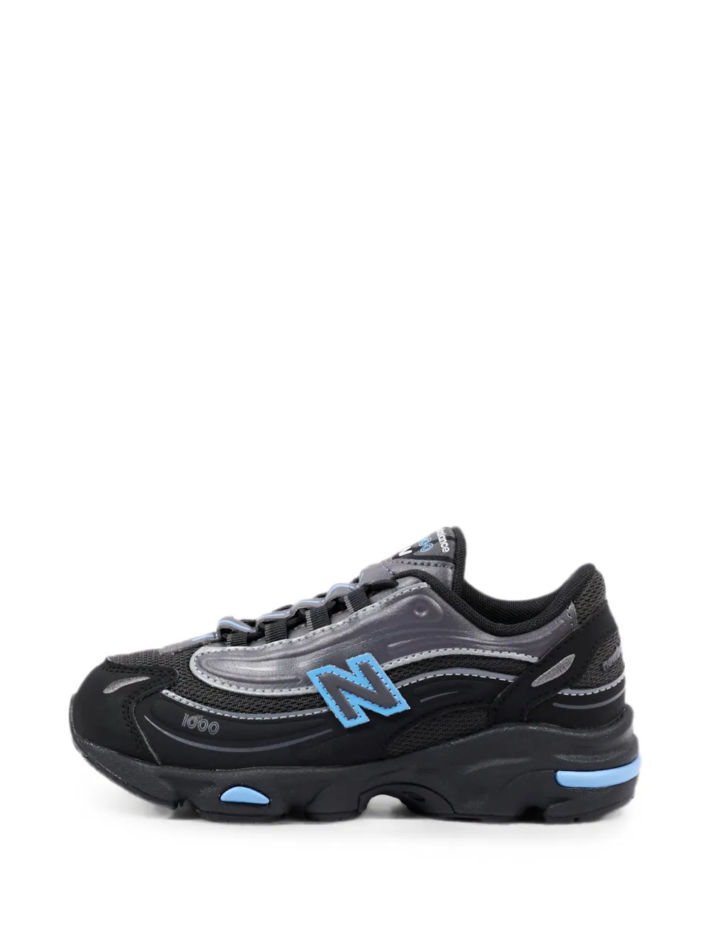 New Balance Kids 1000 lace-up sneakers Zwart