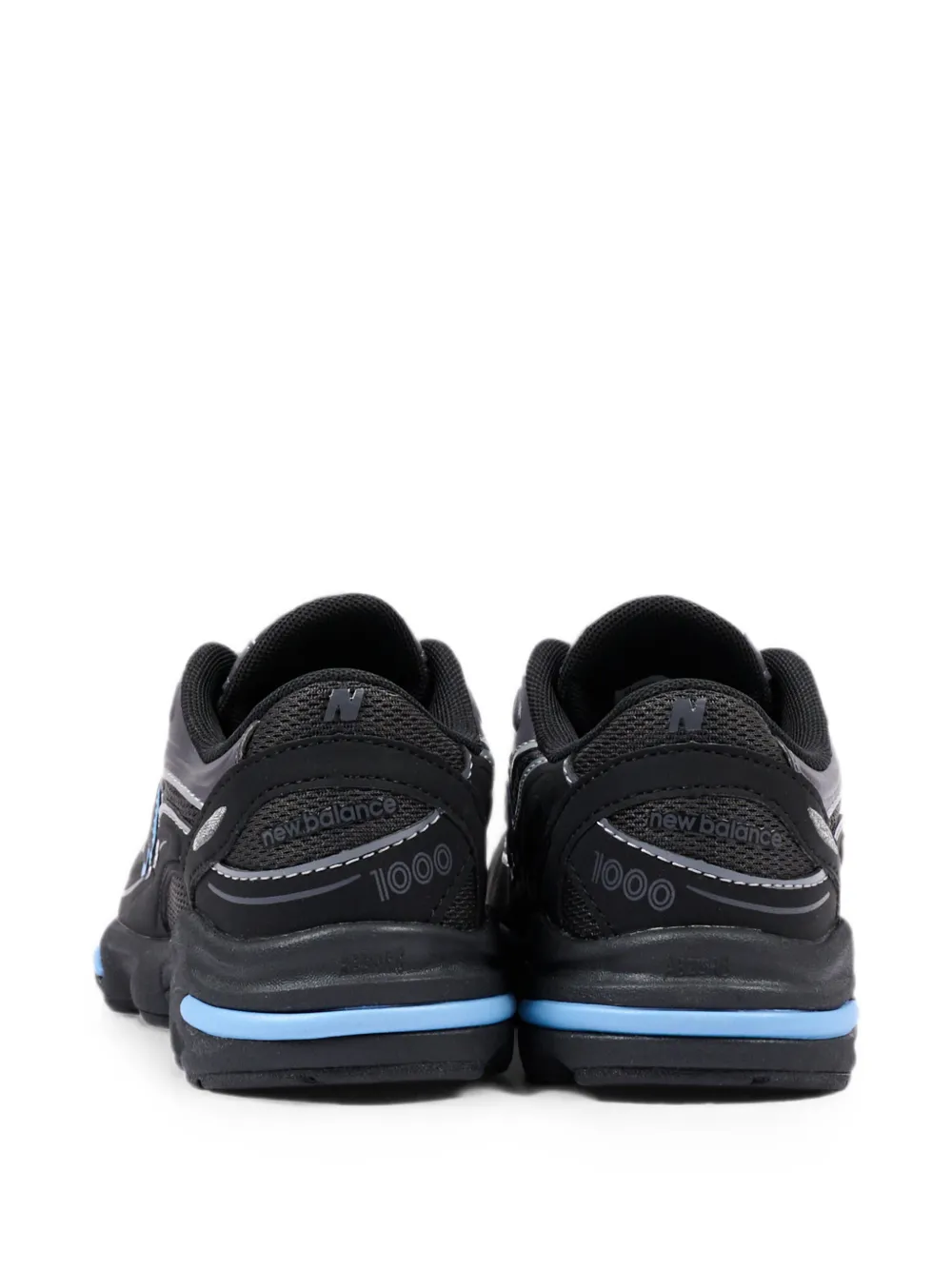 New Balance Kids 1000 lace-up sneakers Zwart
