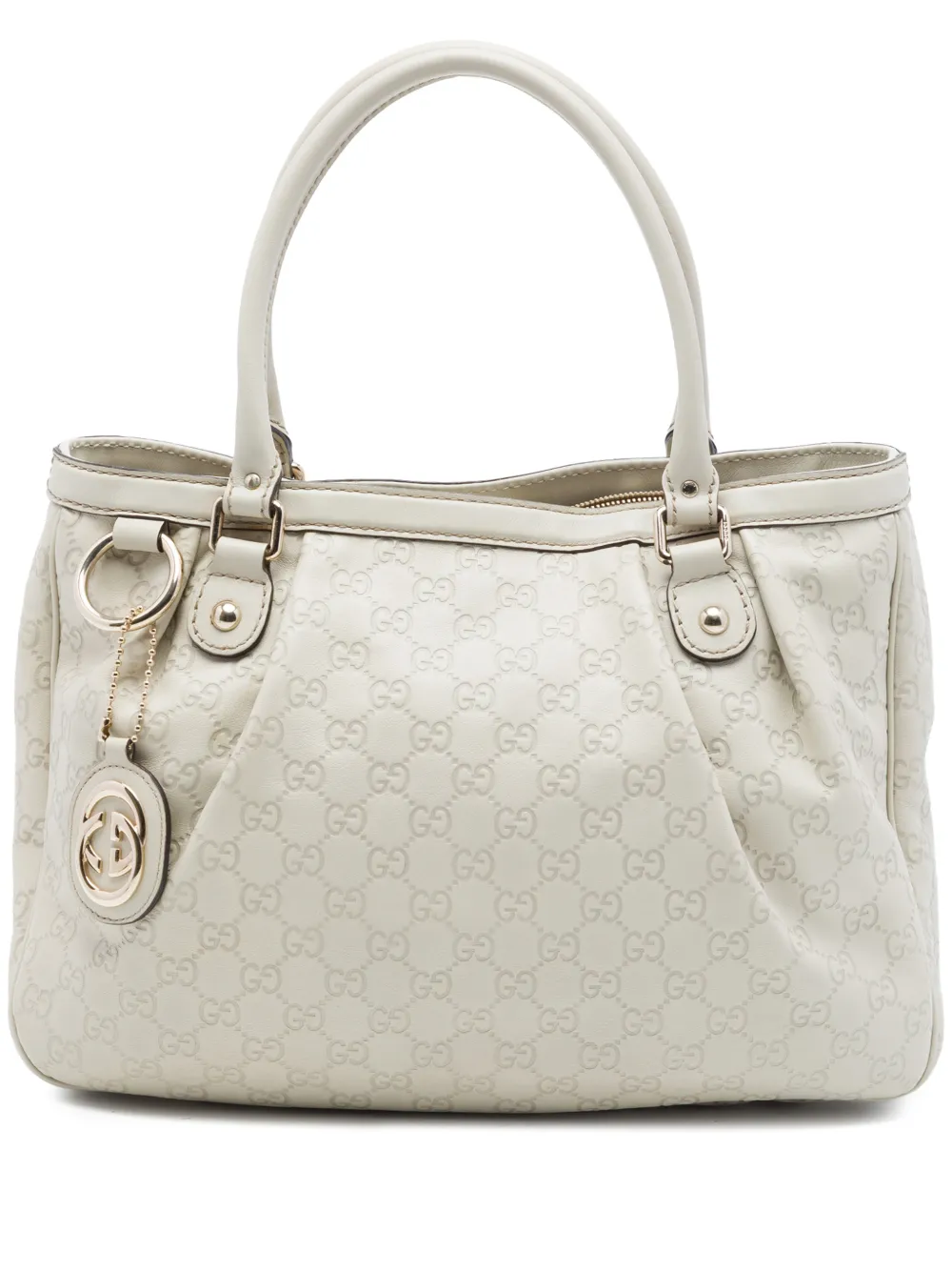 Gucci Pre-Owned Borsa a mano Sukey in pelle Guccissima 2016-2026 - Marrone