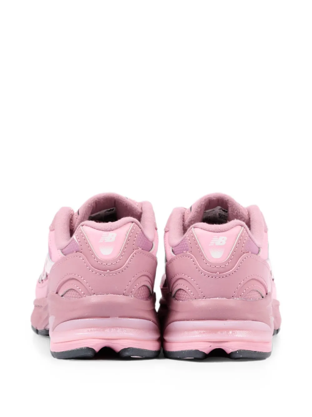 New Balance Kids logo-patch panelled sneakers Roze