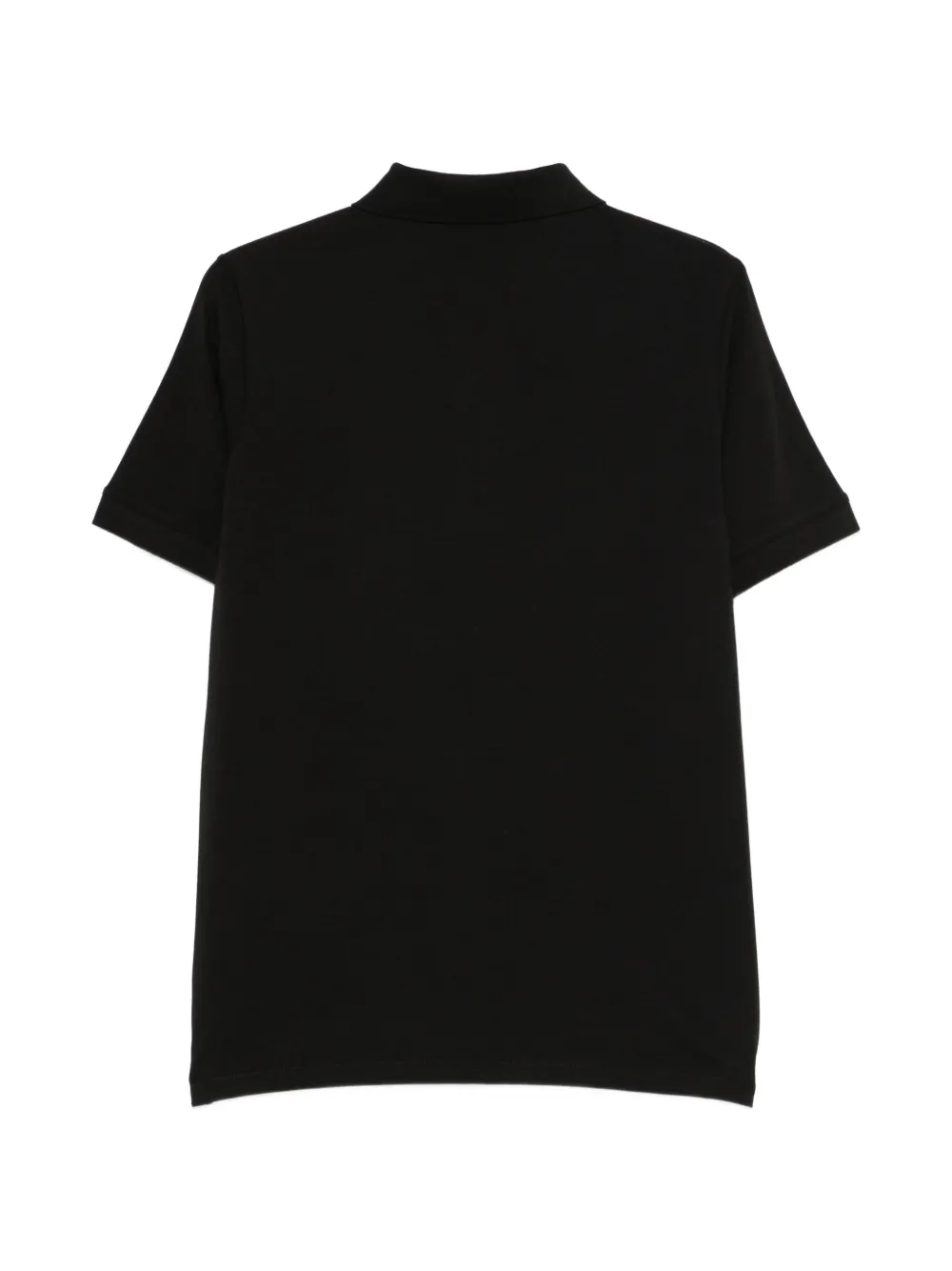 Karl Lagerfeld Poloshirt met logoplakkaat Zwart