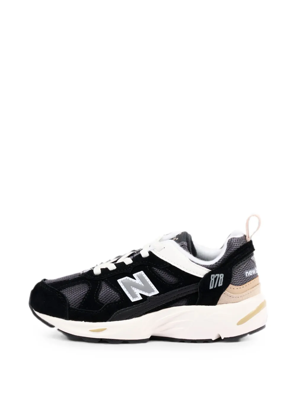 New Balance Kids 878 lace-up sneakers Zwart