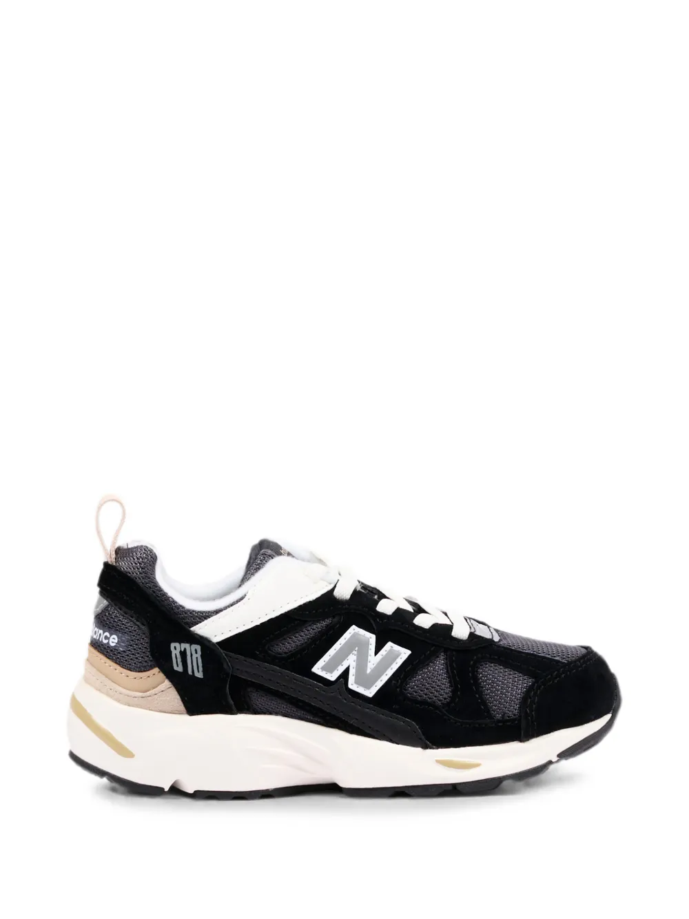New Balance Kids 878 lace-up sneakers Zwart