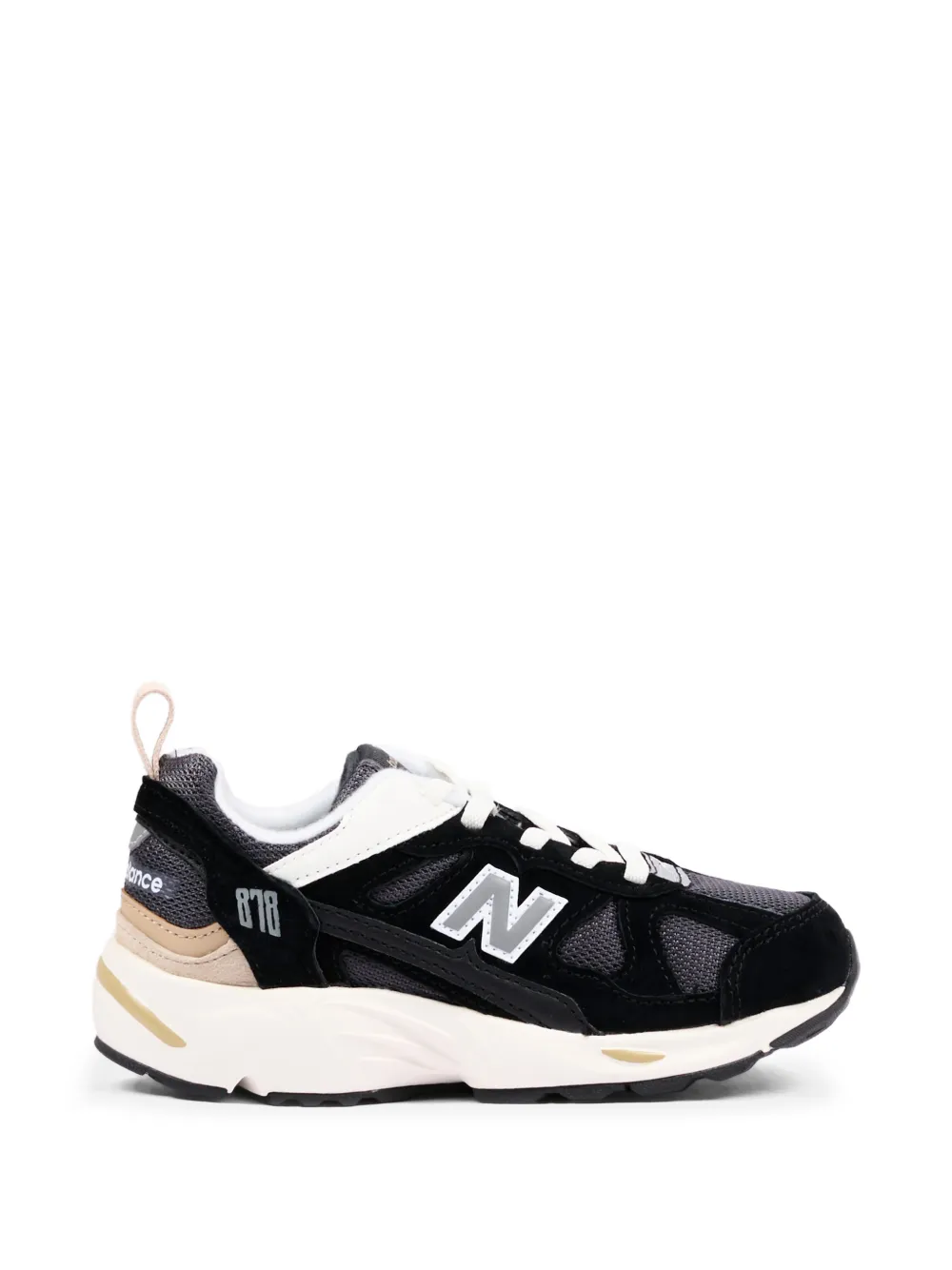 New Balance Kids 878 lace-up sneakers Zwart