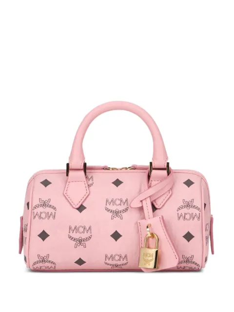 MCM mini Ella Boston monogram tote bag