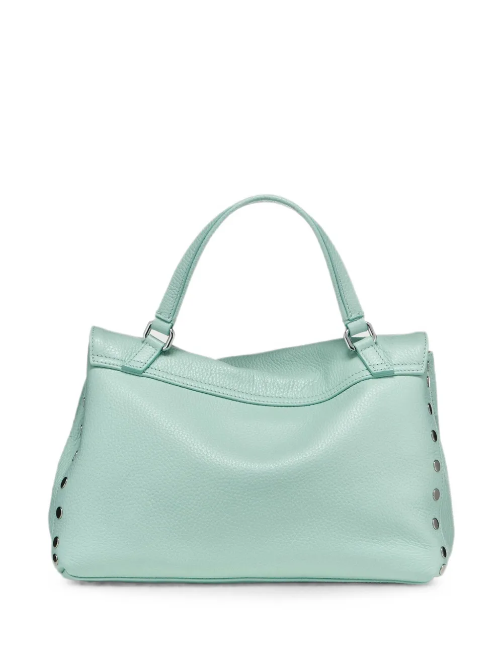 Zanellato Postina leren schoudertas Blauw