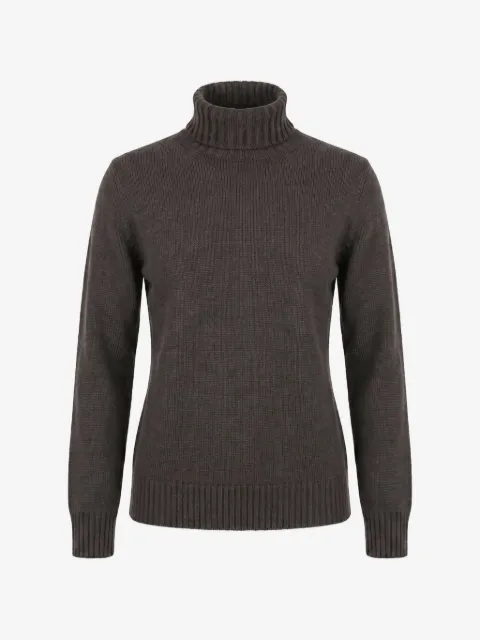 Drumohr jersey de merino con cuello vuelto