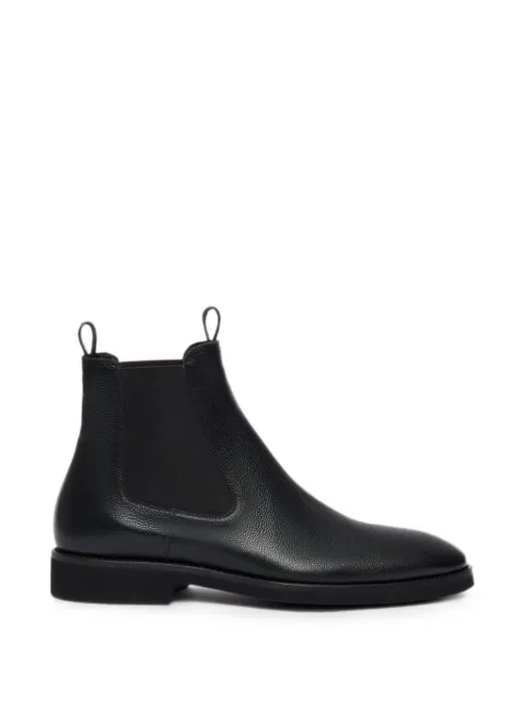 TOM FORD grainy leather Chelsea boots