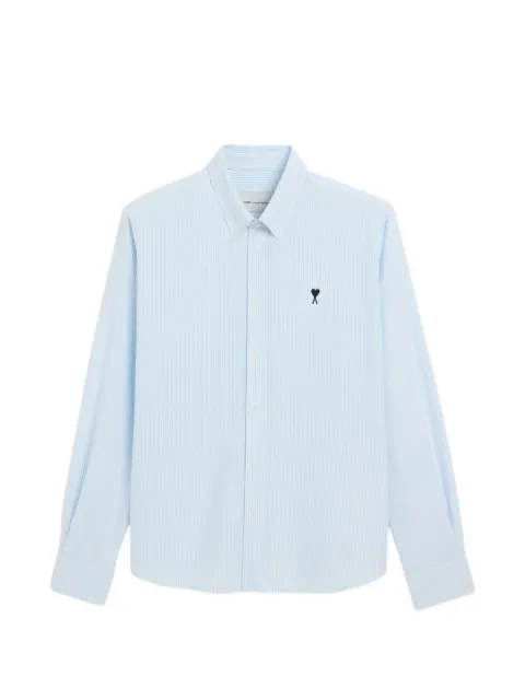 AMI Paris Ami de Coeur striped shirt