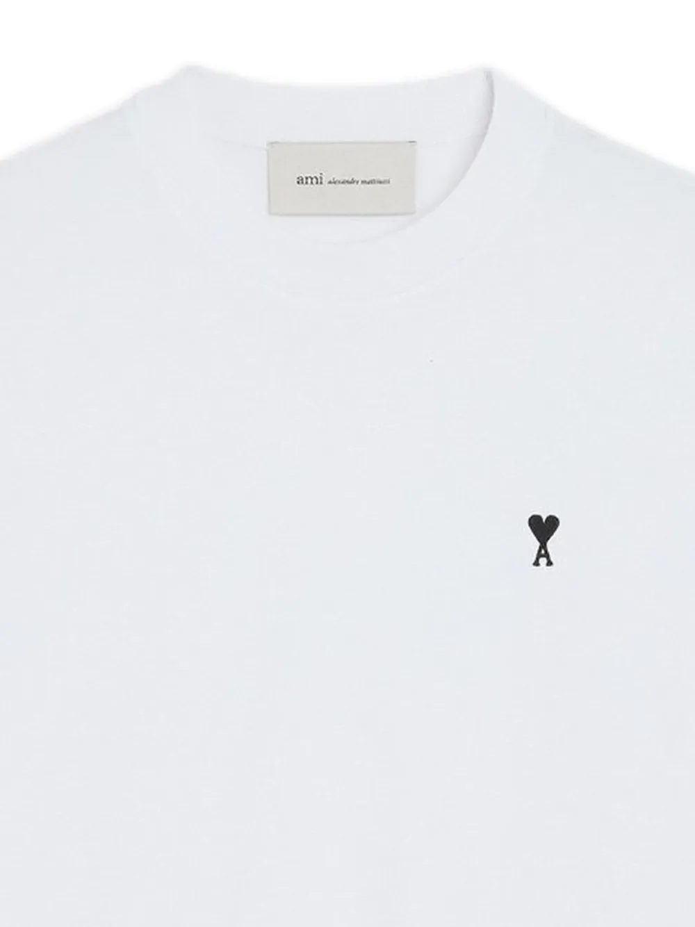 AMI Paris T-shirt met lange mouwen Wit