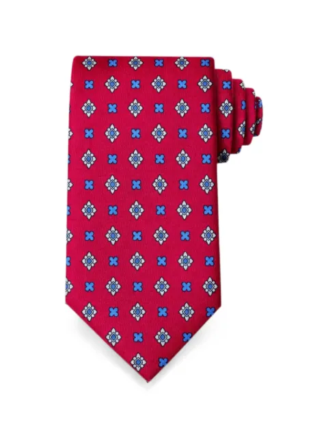 Bona Furtuna geometric-print tie