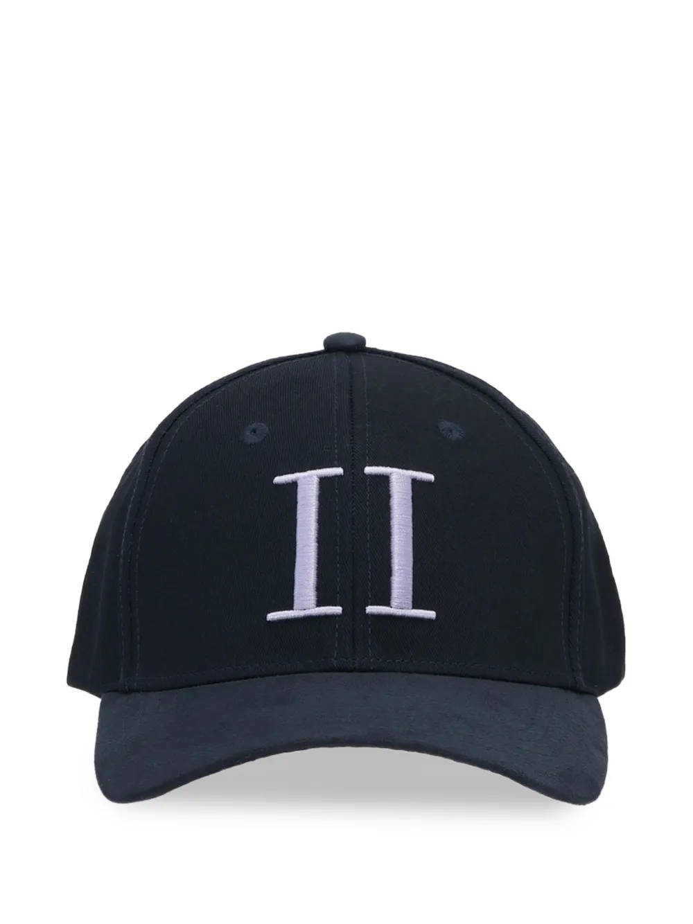 Les Deux logo-embroidered baseball cap - Blau
