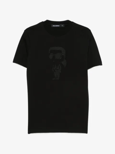 Karl Lagerfeld Ikonik embroidered T-shirt