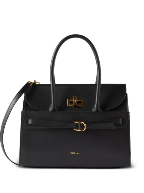 Furla Greta leather tote bag