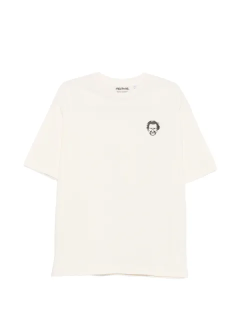 GEORGE. graphic-print drop-shoulder T-shirt