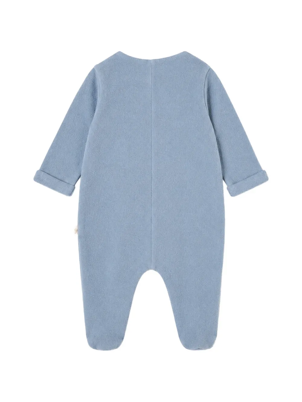 NANAN double-breasted fleece pajama Blauw
