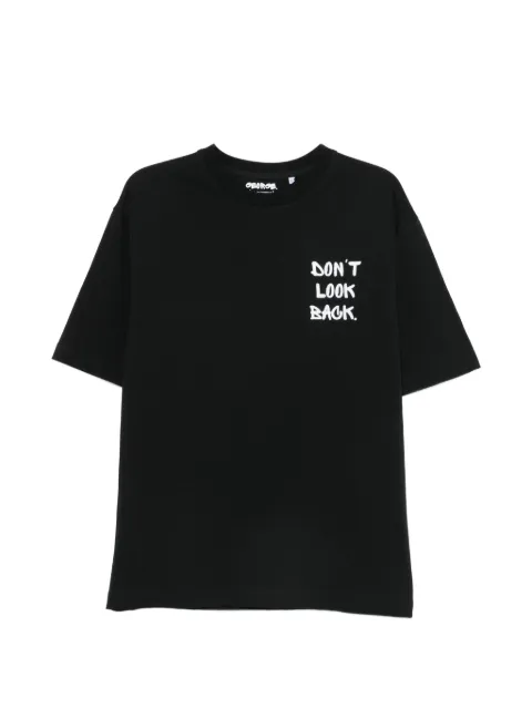 GEORGE. slogan-print crew-neck T-shirt