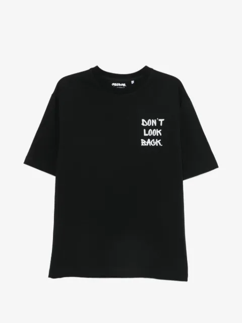 GEORGE. slogan-print crew-neck T-shirt
