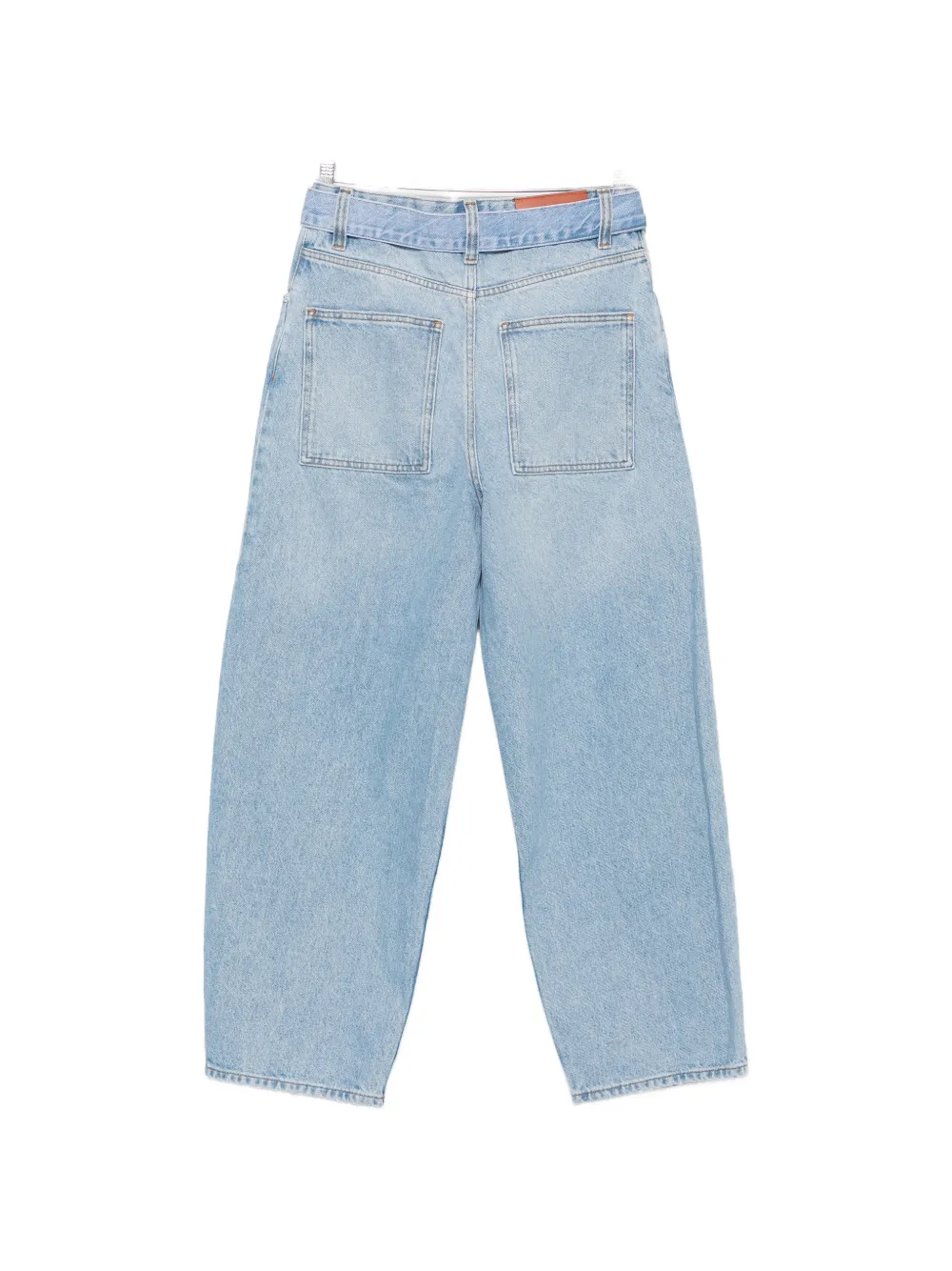 Studio Nicholson Cahun jeans met ceintuur Blauw