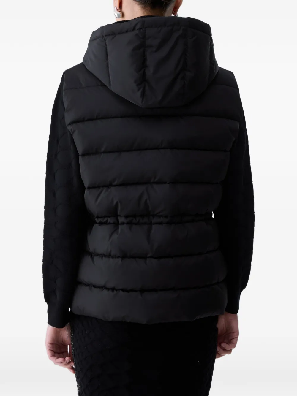 LIU JO Gewatteerd nylon jack Zwart