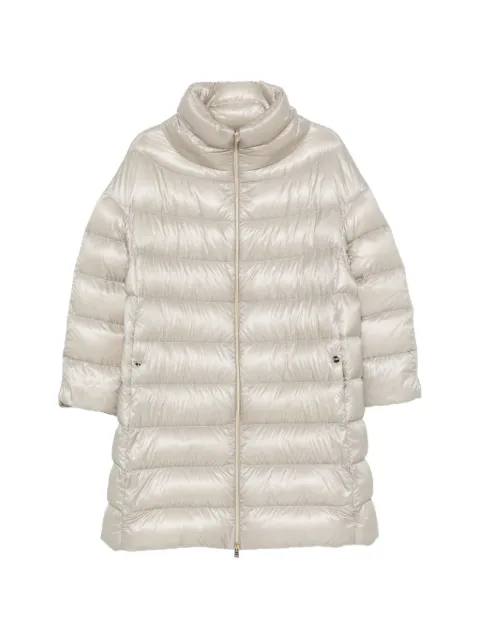 Herno quilted high-neck coat
