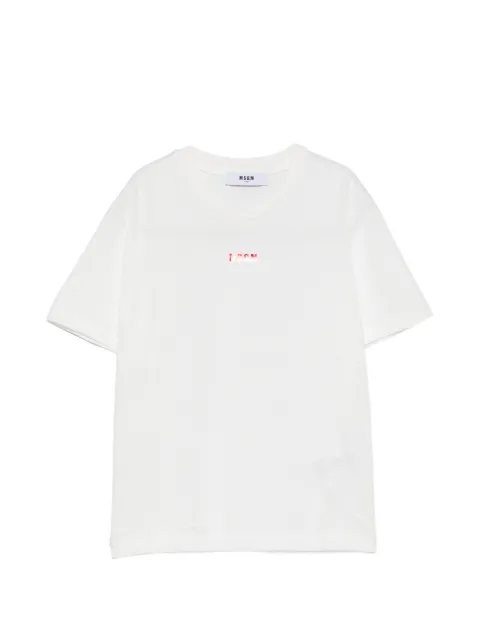 MSGM Kids logo-print T-shirt